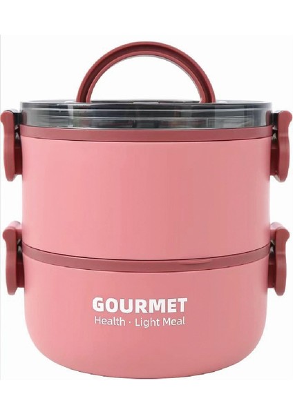 Çelik Beslenme Kabu Iki Katlı 1200ML P-1802 fiyatları