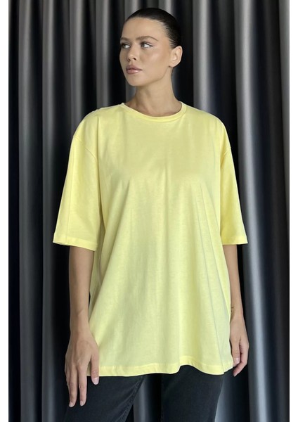 Basic Salaş Kadın Tişört P-00009394