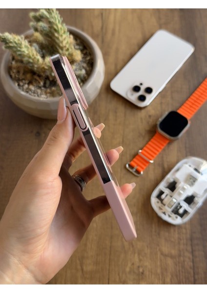 iPhone 14 Pro Max Magsafe Uyumlu Mika Sararmaz Kılıf SOOCASE720 fiyatları