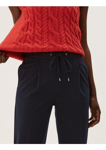 Tapered Fit Kemer Detaylı Pantolon fiyatları