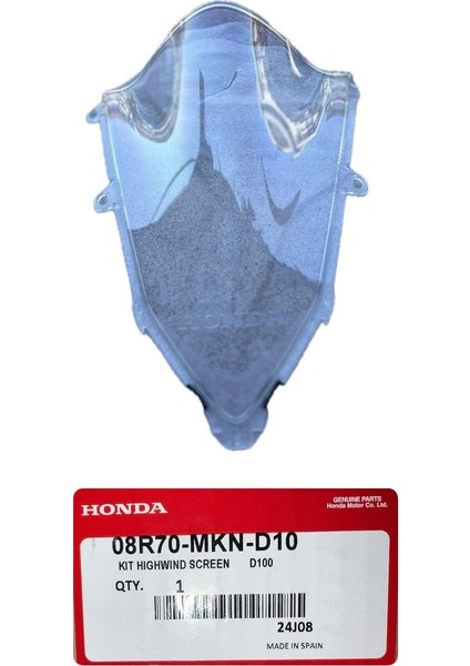 CBR650R Ön Şeffaf Cam