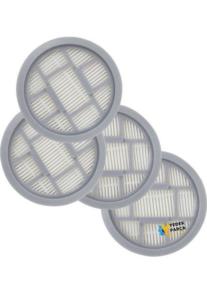 Xiaomi Uyumlu Deerma VC21 Şarjlı Dik Süpürge Hepa Filtre 4 Adet