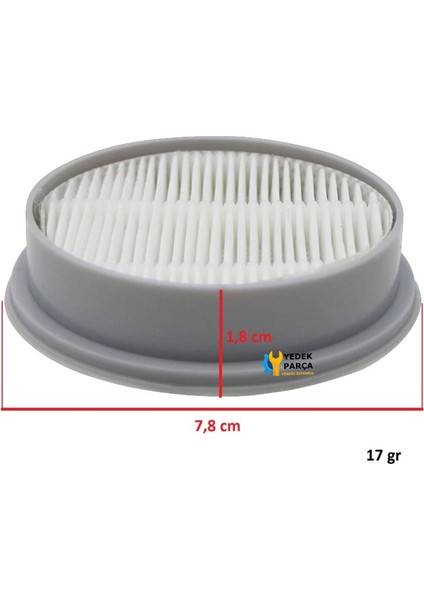 Xiaomi Uyumlu Deerma VC21 Şarjlı Dik Süpürge Hepa Filtre 4 Adet fırsatları