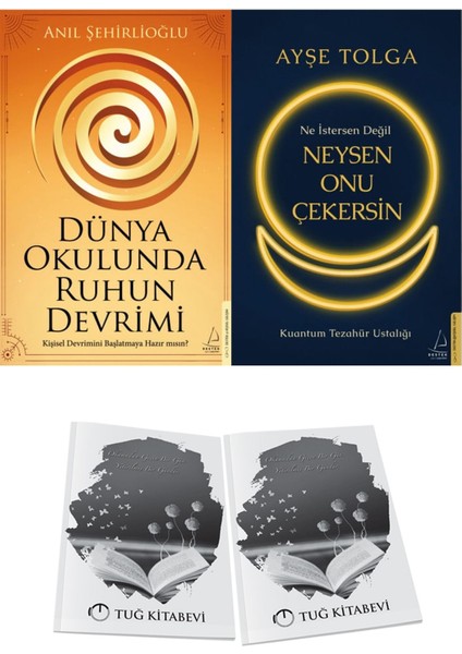 Dünya Okulunda Ruhun Devrimi ve Ne Istersen Değil Neysen Onu Çekersin + Hediyeli
