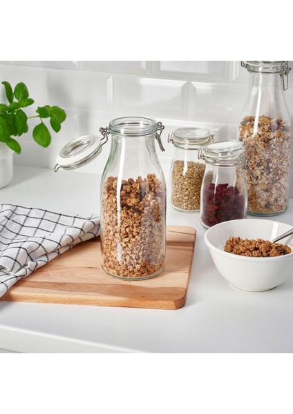 Kapaklı Cam Şişe, Cam, 1 Lt fiyatları