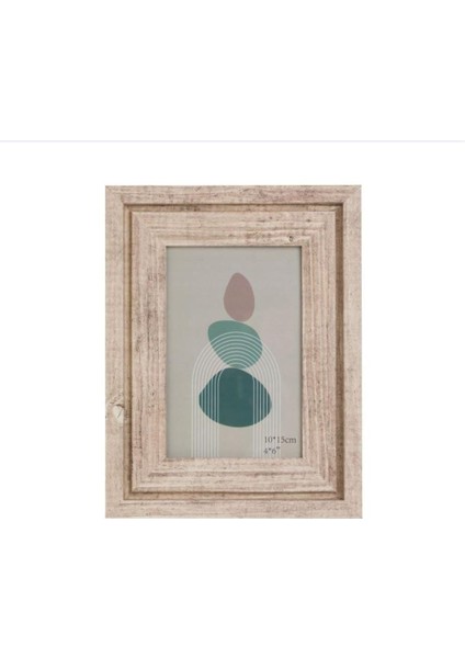 Ahşap Bej Çerçeve 10X15CM fiyatları