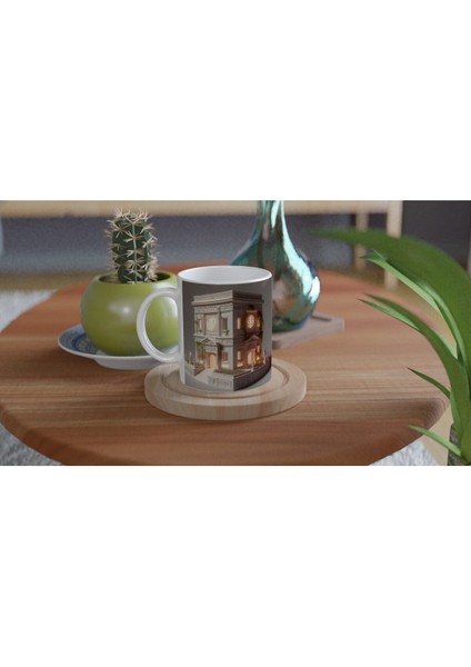 Başak Burcu Baskılı Kahve Kupası - Burçlar Krallığı Şatosu Vs1 fırsatları