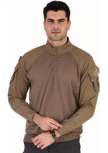 TACTICAL COMBAT SHIRT -COYOTE