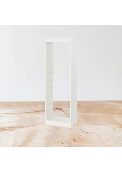 Trofast Saklama Ünitesi Iskeleti 46X30X145 cm Beyaz Dayanıklı Çocuk Oyuncak Dolabı fırsatları