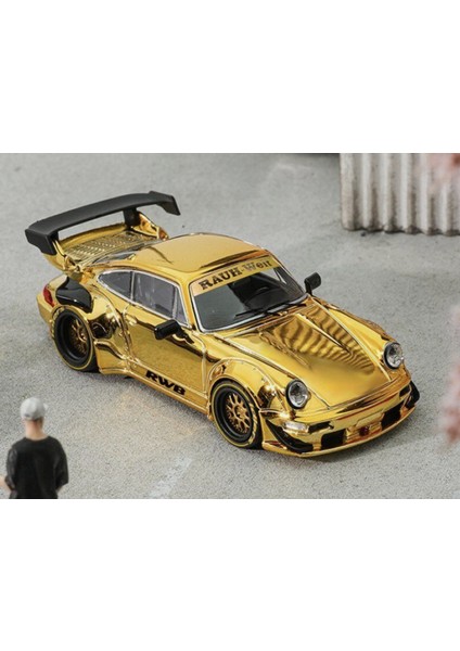 Porsche 911 - Rwb 964 Gt Wing - Chrome Gold - Star