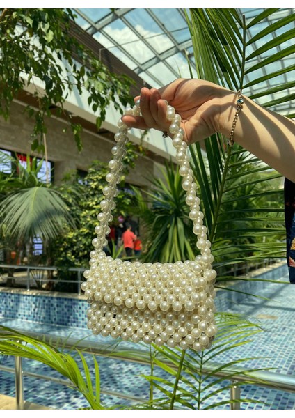 El Örmesi - İnci Şık Omuz Çantası- Günlük ,Özel Gün (Nikah,Düğün) fiyatları