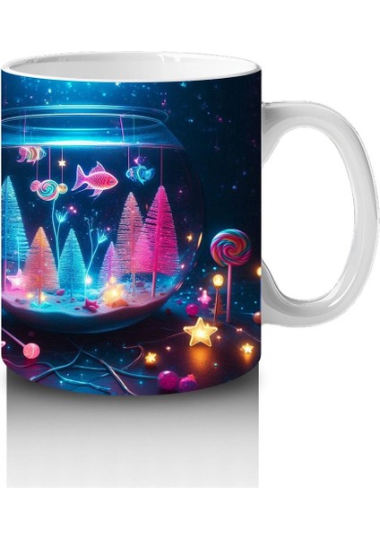 Çocuklara Sütü Sevdiren Işıltılı Kristal Orman Kupa Bardak modelleri