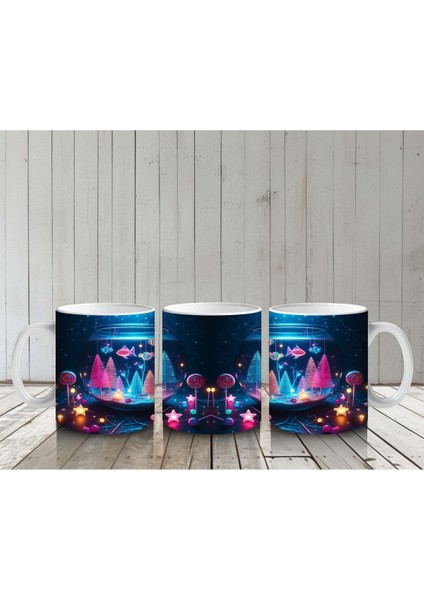 Çocuklara Sütü Sevdiren Işıltılı Kristal Orman Kupa Bardak indirimleri