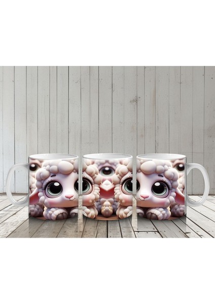 Çocuklara Sütü Sevdiren Pamuk Yünü Kuzu Kupa Bardak indirimleri