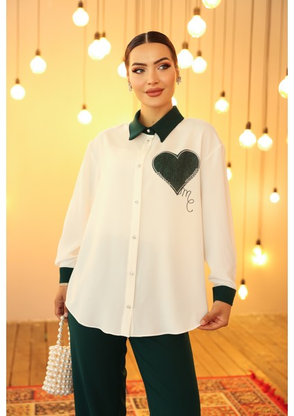 Kalp Detaylı Ikili Takım fiyatları