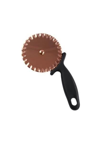 Arow Siyah-Bakır Tırtıklı Hamur-Pizza Kesici / Rulet