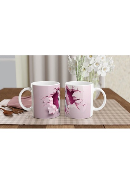 Kalpli Pembe Yeleli At Temalı Baskılı Kupa Bardak indirimleri