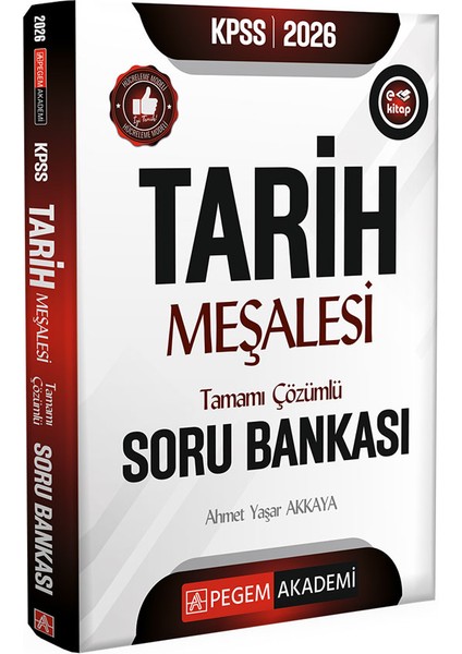KPSS Tarih Meselesi Tamamı Çözümlü Soru Bankası