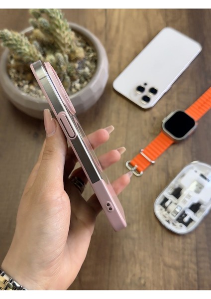 iPhone 16 Pro Magsafe Uyumlu Mika Sararmaz Kılıf SOOCASE720 fiyatları