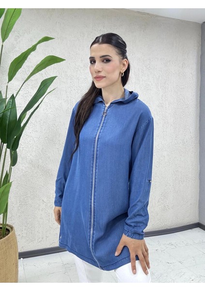 Sırt Taş Detaylı Denim Kap fiyatları