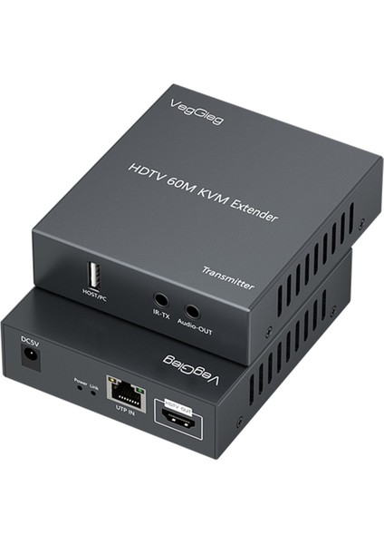 1080P Full Hd 60Hz HDMI Kvm Extender 60 Metre CAT5E/6 HDMI Menzil Genişletici Uzatıcı