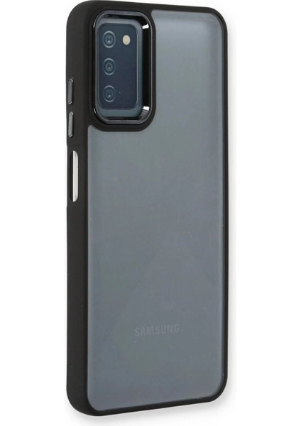Samsung Galaxy A03S Kılıf Dora Kapak - Siyah
