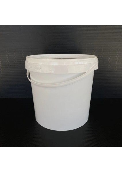 4 Adet 10 Lt Plastik Beyaz Kova - 10 Lt Saplı Gıdaya Uygun Sızdırmaz Kilitli Kapaklı fiyatları