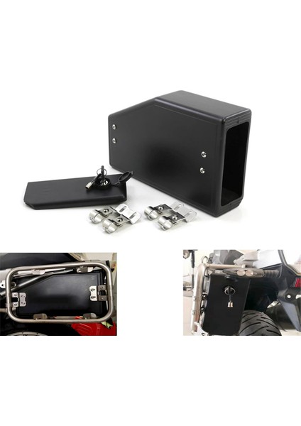 Bmw R1200GS R1250GS Benelli TRK502 Için Yan Braketli Motosiklet Saklama Kutusu Alet Kutusu (Yurt Dışından) modelleri