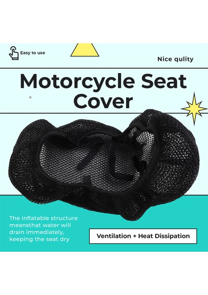 Bmw F900GS Için Motosiklet Örgü Koltuk Kılıfı F 900GS Koltuk Koruma Minderi 3D Petek Örgü Kumaş Eyer Minderi (Yurt Dışından) fırsatları