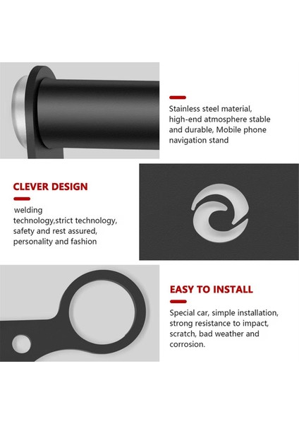 Motosiklet Telefon Tutucu Standı Gps Navigasyon Plaka Braketi MONKEY125 Dax ST125 DAX125 CT125 Trail 125 2018-2024 (Yurt Dışından) fiyatları