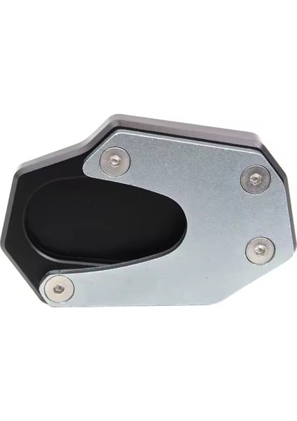 Suzuki V-STROM 800 de VStrom 800DE 2023 için Motosiklet Ayak Ayağı Yan Ayak Uzatma Pedi Destek Plakası Gri ve Siyah (Yurt Dışından)