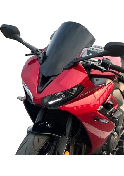 Ön Cam Rüzgar Deflektörleri Baffle Motosiklet Ekran Ön Cam Kaplaması Triumph Daytona 660 2024 2025 Motosiklet Parçası (Yurt Dışından) fırsatları