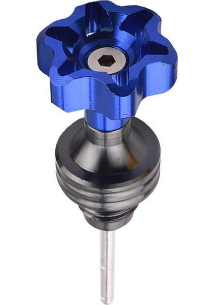 Motosiklet Motor Yağı Ölçme Çubuğu Kapağı Motor Karter Yağ Seviyesi Göstergesi Evrensel Yağ Ölçme Çubuğu Doldurma Kapağı Mavi (Yurt Dışından) fiyatları