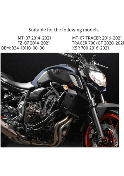 B34-18110-00-00 Motosiklet Vites Kolu Yamaha Mt-07 Fz-07 Tracer 700 Xsr 700 2014-2021 Için Vites Kolu (Yurt Dışından) modelleri