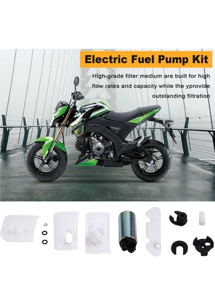 49040-0026 Motosiklet Elektrikli Yakıt Pompası Kiti Kawasaki BR125 BR250 ER400 ER650 KX250FSC300 15100-45G02 15100-45G00 (Yurt Dışından) fırsatları