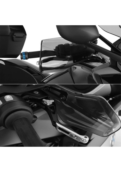 Motosiklet Deflektör Kalkanı El Koruyucuları Bmw K1600B K1600GT K1600GTL 2017-2024 Aksesuarları Gri (Yurt Dışından) indirimleri