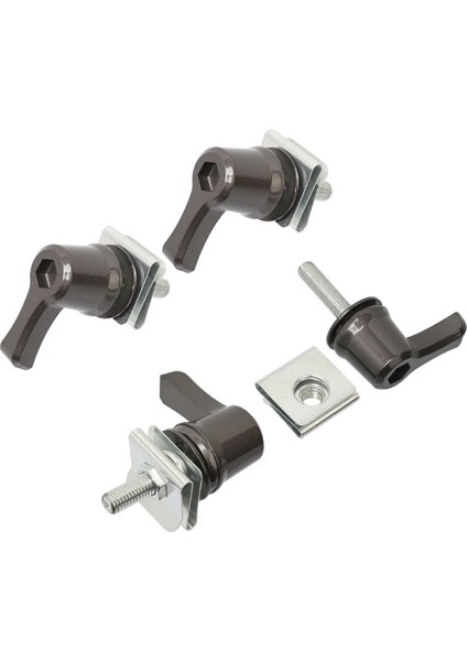 Motosiklet Eyer Çantası Kolu Kilit Cıvataları ve Somunları Seti Harley Touring Dyna Cvo Road Glide Breakout Deluxe (Yurt Dışından) fırsatları