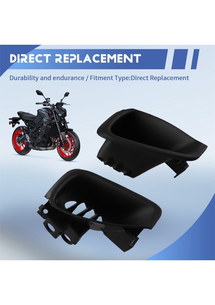 Motosiklet Hava Girişi Yan Kapak Paneli Braketi Kaplama Koruyucusu Yamaha MT09 Mt-09 mt 09 Sp 2021 2022 2023 2024 (Yurt Dışından) indirimleri