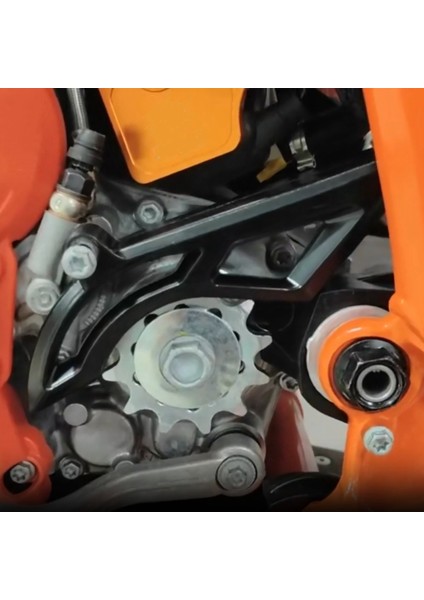 Motosiklet Ön Dişli Kapağı Koruyucu Üst Kılavuz Zincir Koruması Husqvarna Sxf Excf Xcf Fc Fe 250 350 (Yurt Dışından) fırsatları