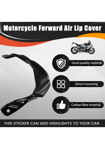 Motosiklet Aksesuarları Forward Air Dudak Kapağı Kaplama Bmw S1000RR M1000RR 2019 2020 2021 2022 Siyah (Yurt Dışından) fırsatları