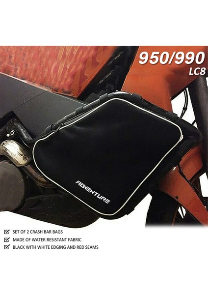Motosiklet Tampon Çantaları Su Geçirmez Saklama Çantaları Ktm 950/990 Adventure Lc8 Koruyucu Çubuk Çantaları Için Tamir Alet Çantası (Yurt Dışından) indirimleri