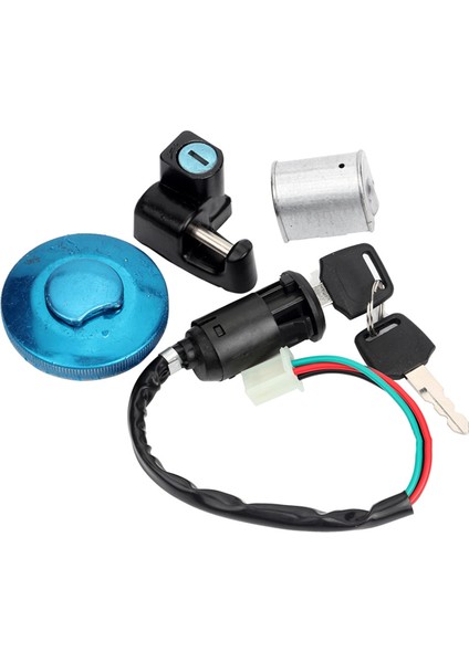 Motosiklet Kontak Anahtarı Takımı Yakıt Deposu Kilidi Koltuk Kilidi Honda Monkey Z50 50A Z50J Z50R Mini Bisiklet Için Kontak Kilidi (Yurt Dışından)