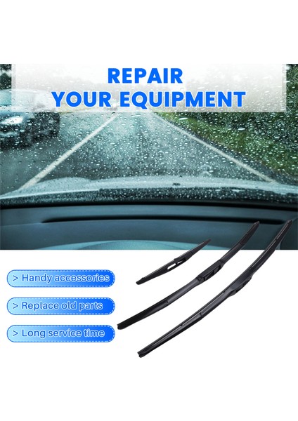 Mitsubishi Asx Outlander Sport 10-22 Ön Cam Ön Cam 24+21+10 Inç Araba Parçaları Lhd Için Ön Arka Silecek Lastikleri Seti (Yurt Dışından) fırsatları