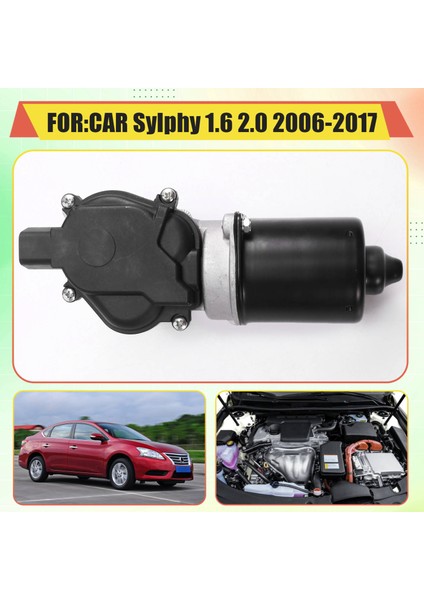 28815EW70A Nissan Sylphy 1.6 2.0 2006-2017 Için Araba Ön Cam Silecek Motoru 28815-EW70A (Yurt Dışından) fırsatları