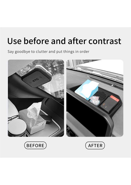 Toyota Land Cruiser Prado 250 LC250 2024 Gösterge Paneli Tepsisi Orta Konsol Gizli Depolama Kutusu Ekranın Arkasında Düzenleme (Yurt Dışından) fırsatları