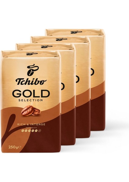 Gold Selection Filtre Kahve 4X250 G