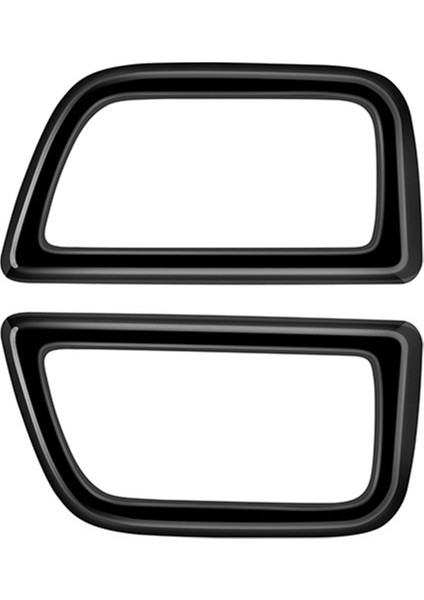 Araba Iç Kapı Kolu Kapı Kolu Döşeme Çerçevesi Daihatsu Taft 2024 Araba Iç Aksesuarları Parlak Siyah (Yurt Dışından)