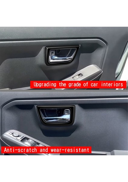 Araba Iç Kapı Kolu Kapı Kolu Döşeme Çerçevesi Daihatsu Taft 2024 Araba Iç Aksesuarları Parlak Siyah (Yurt Dışından) modelleri