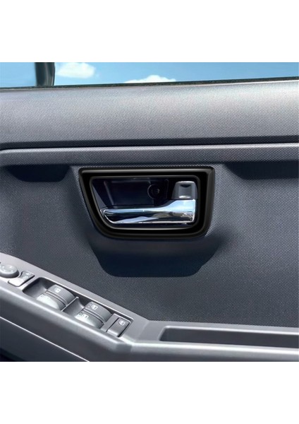 Araba Iç Kapı Kolu Kapı Kolu Döşeme Çerçevesi Daihatsu Taft 2024 Araba Iç Aksesuarları Parlak Siyah (Yurt Dışından) fırsatları