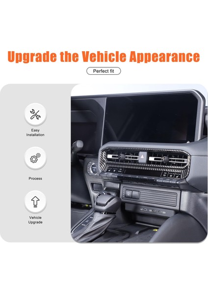 Toyota Land Cruiser 250 Prado J250 LC250 2024 Orta Konsol Klima Havalandırma Kapağı Trim Aksesuarları (Yurt Dışından) fırsatları